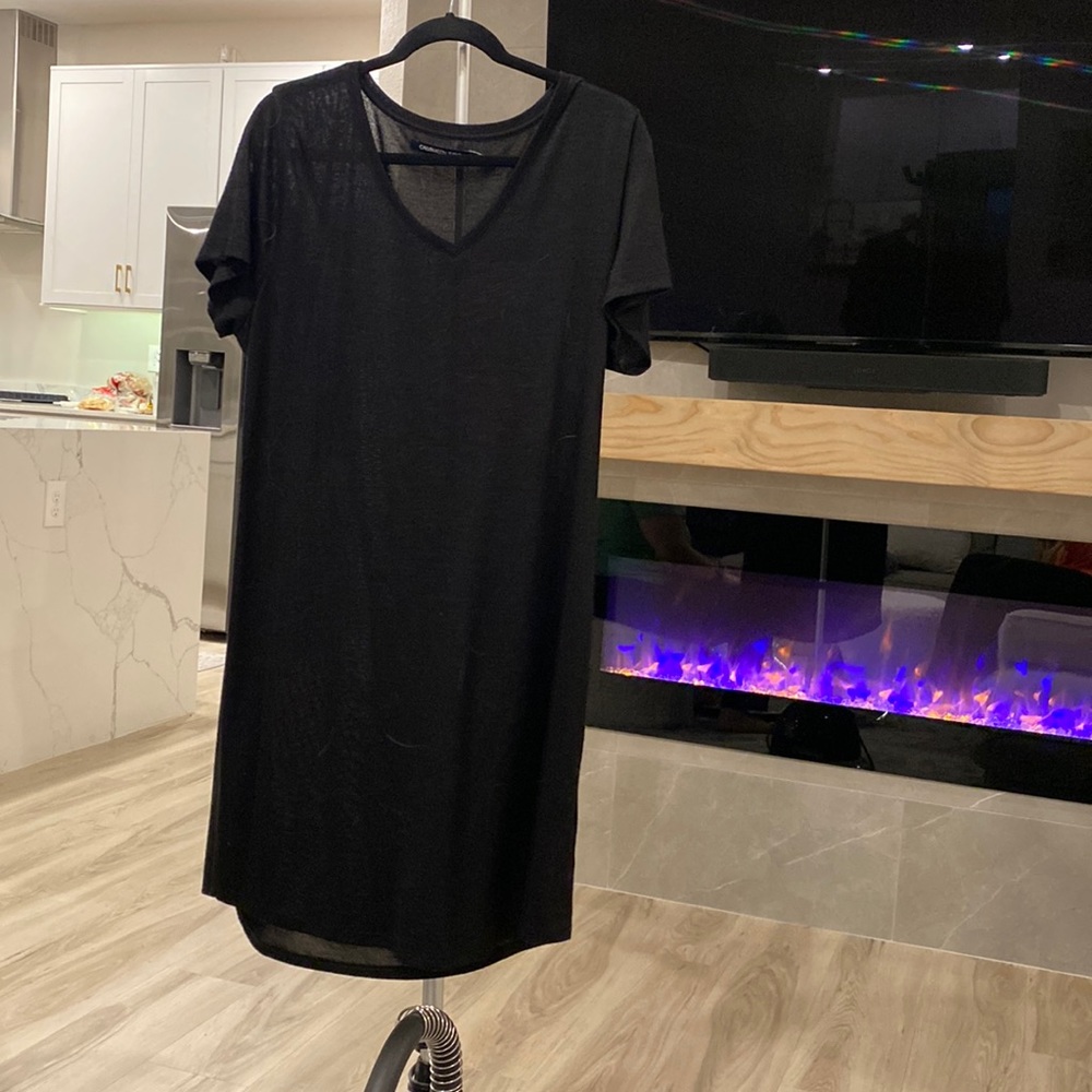 COPY - Calvin Klein v neck tee shirt dress XL